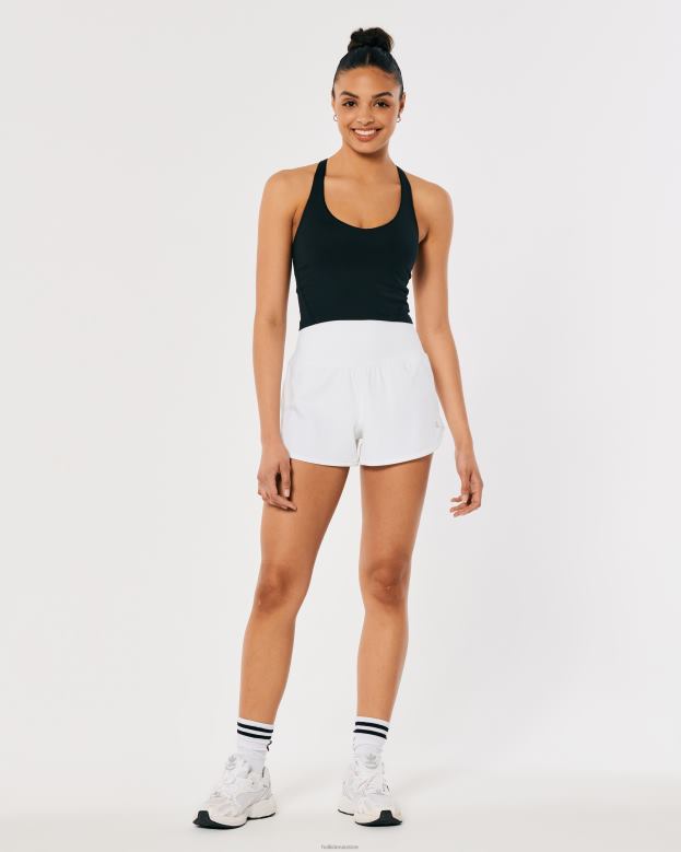 Bottoms Hollister Women Gilly Hicks Active Lined Active Shorts 3\\ 48820664 White